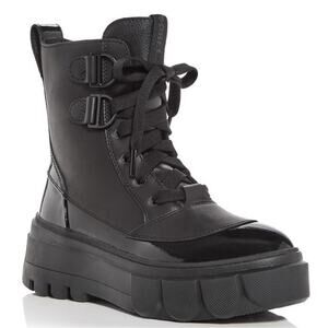 Sorel Caribou X Women's Waterproof Platform LeatherCombat Lace-Up Boots NWT